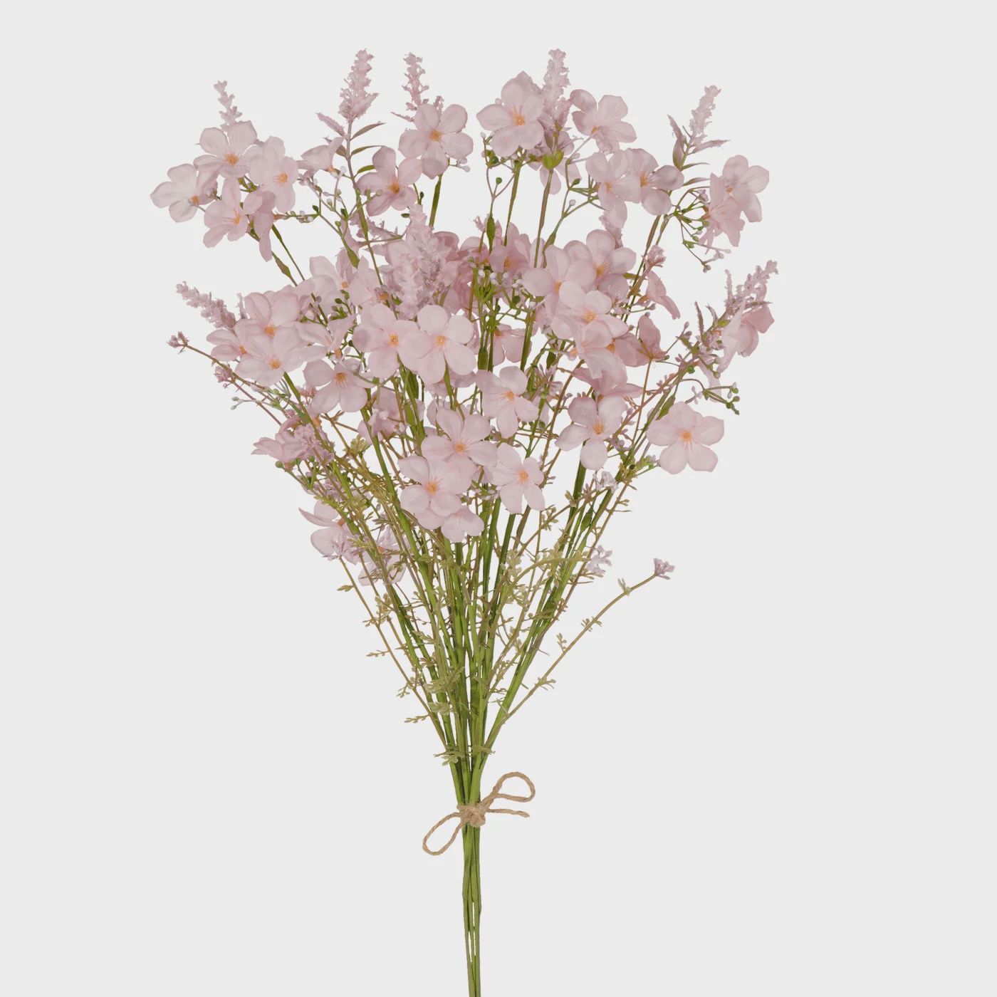 Field Flower 22L&quot; 6 Stem Bouquet - Pink
