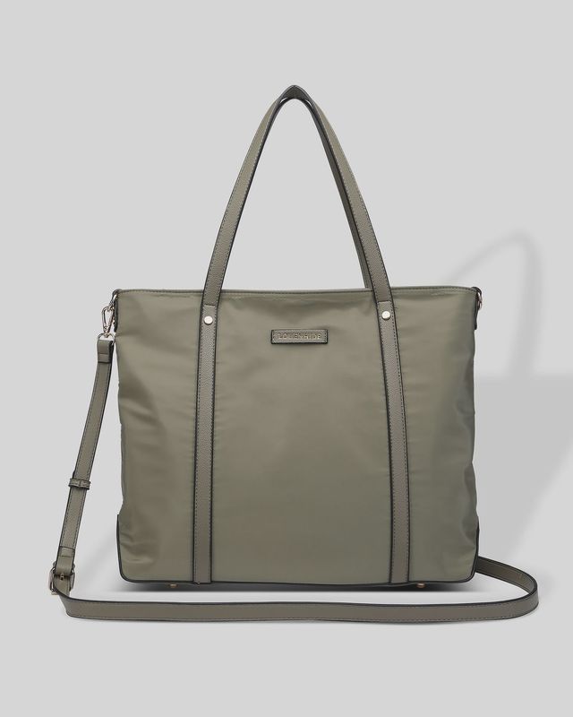 Nora Nylon Travel Tote - Khaki