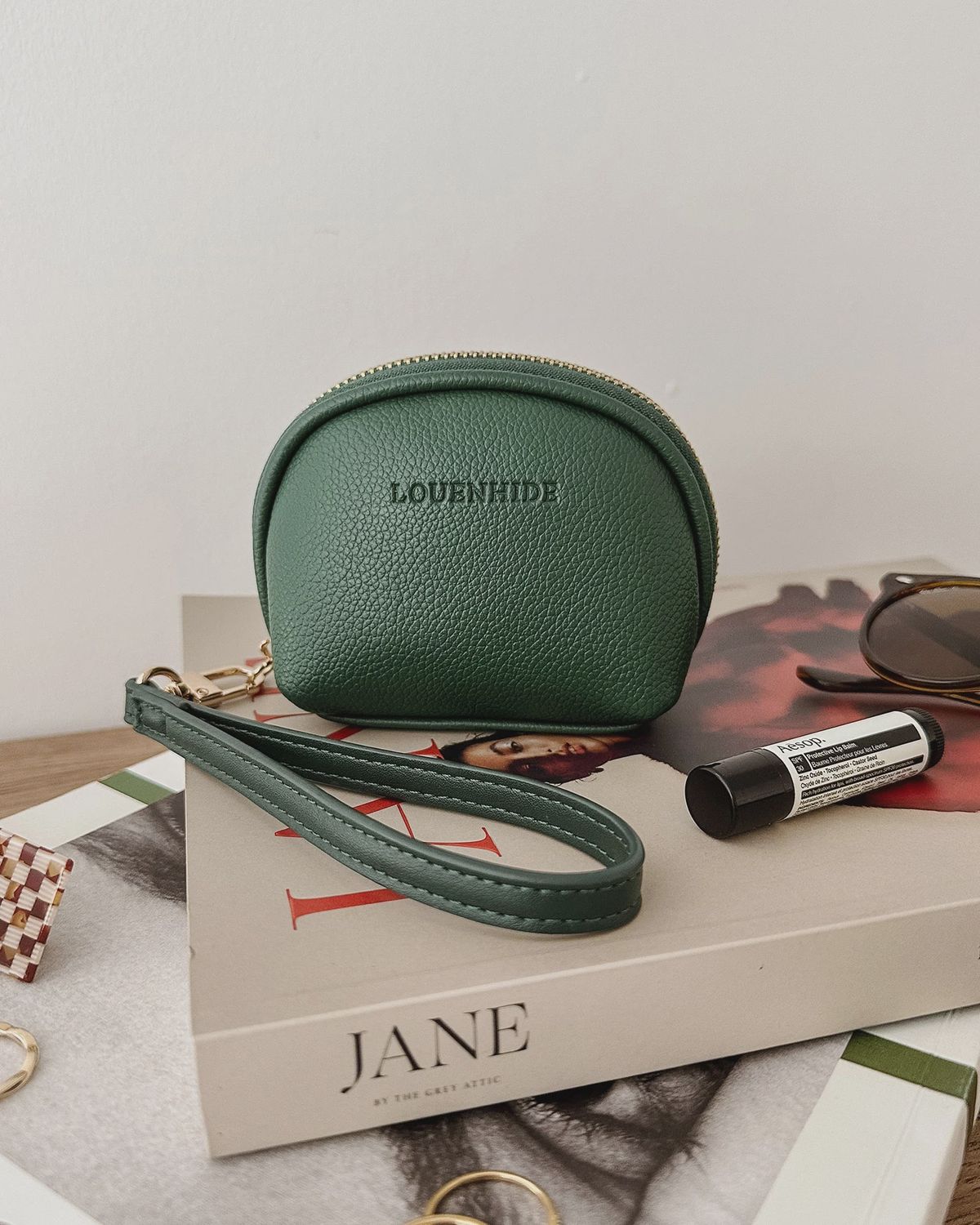 Paige Purse - Forest Green