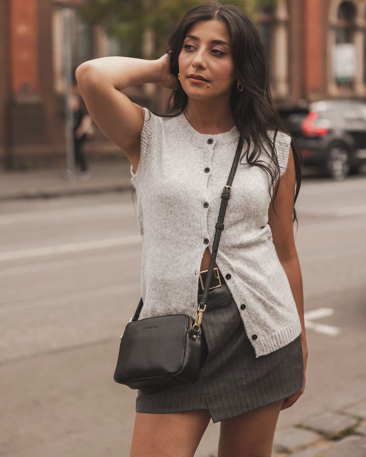 Elle Crossbody Bag - Black