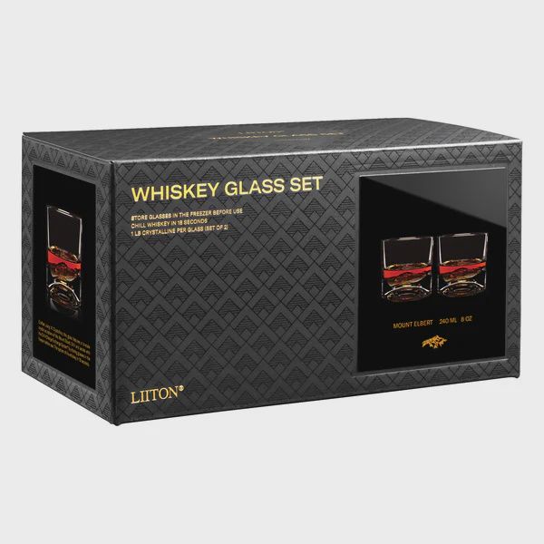 Rocky Mountains Glasses Set of 2