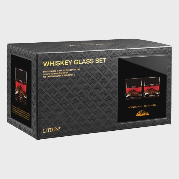 Mount Rainer Glasses Set of 2