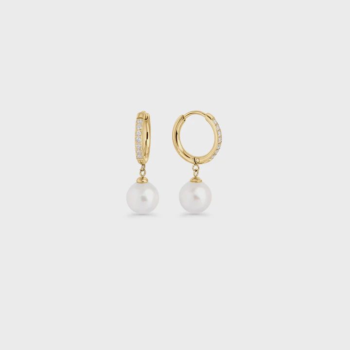 Eska Huggie Earrings - Gold