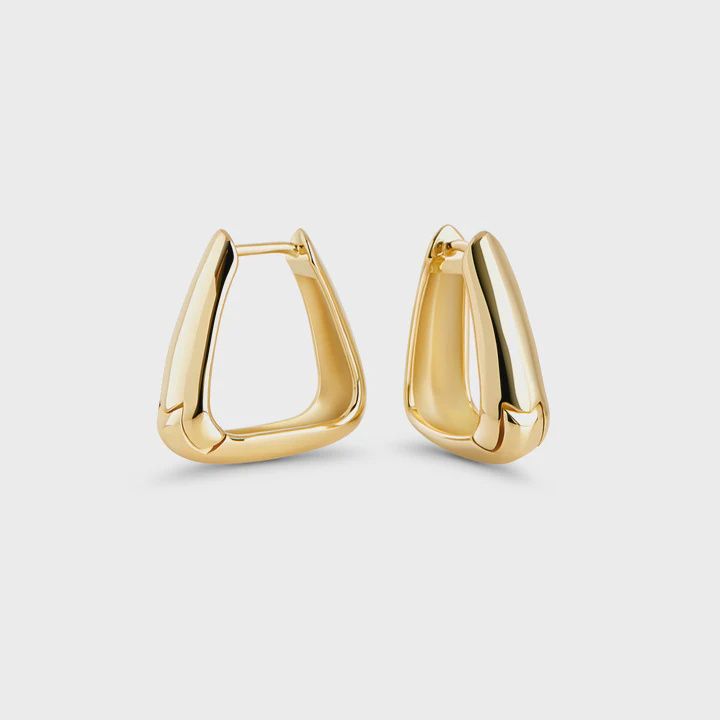 Tamara II Huggie Earrings - Gold