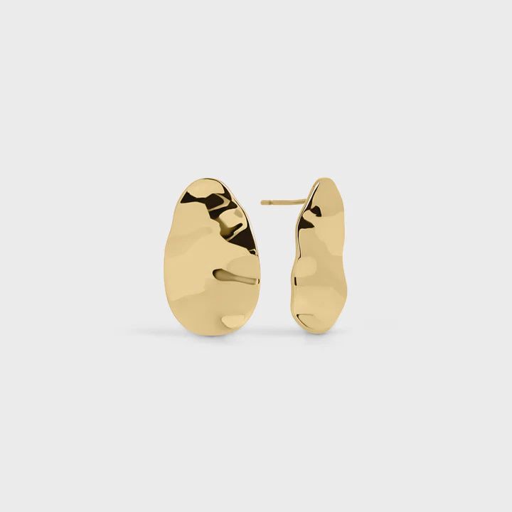 Romina Stud Earrings - Gold