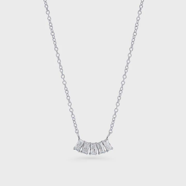 Vassani Pendant Necklace - Silver