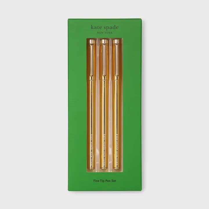 Fine Tip Pen Set, Gold