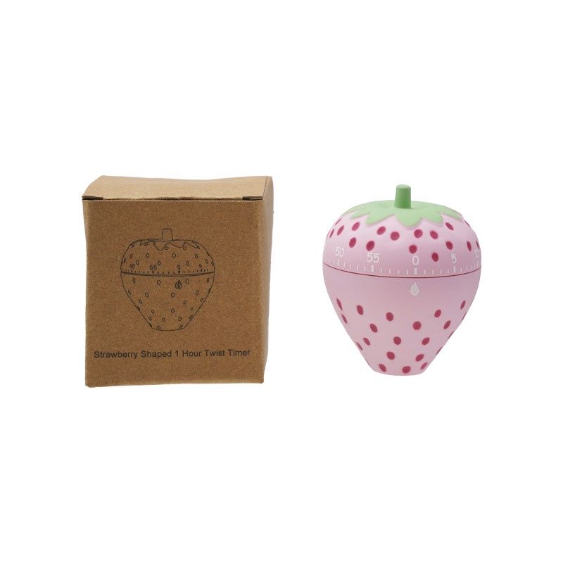 Strawberry Shaped 1 Hour Twist Timer