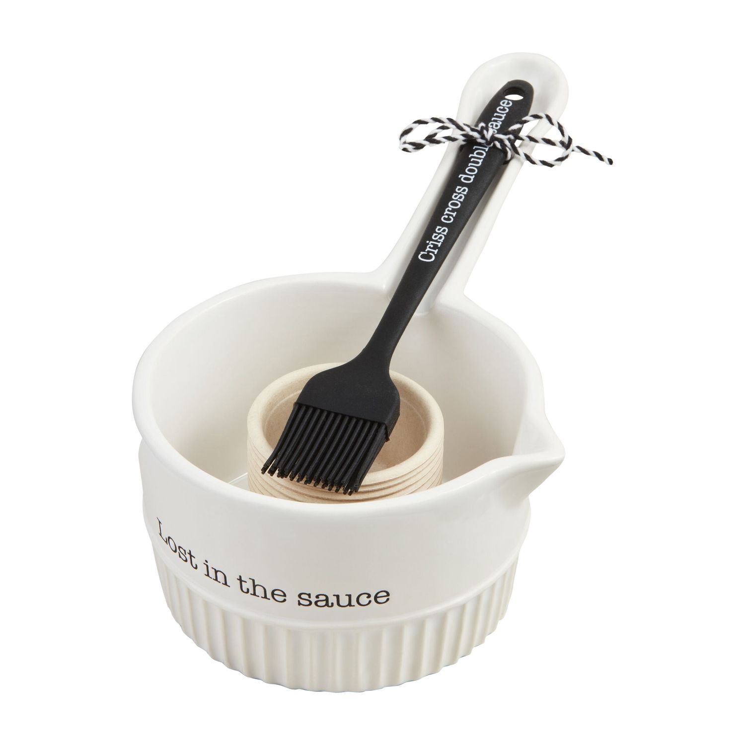 Circa Sauce Pot Brush Set