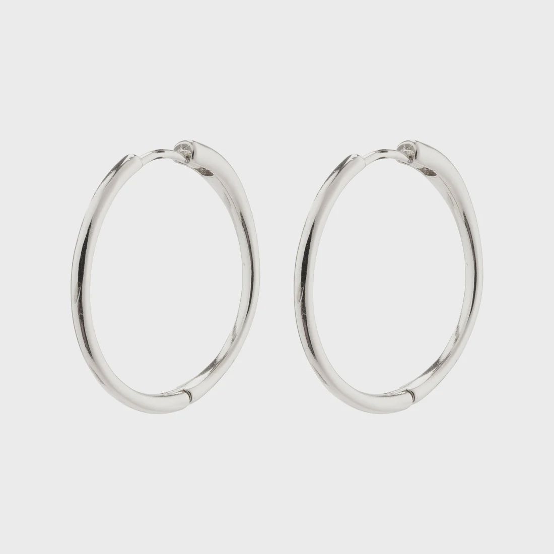 EANNA large hoops silver-plated