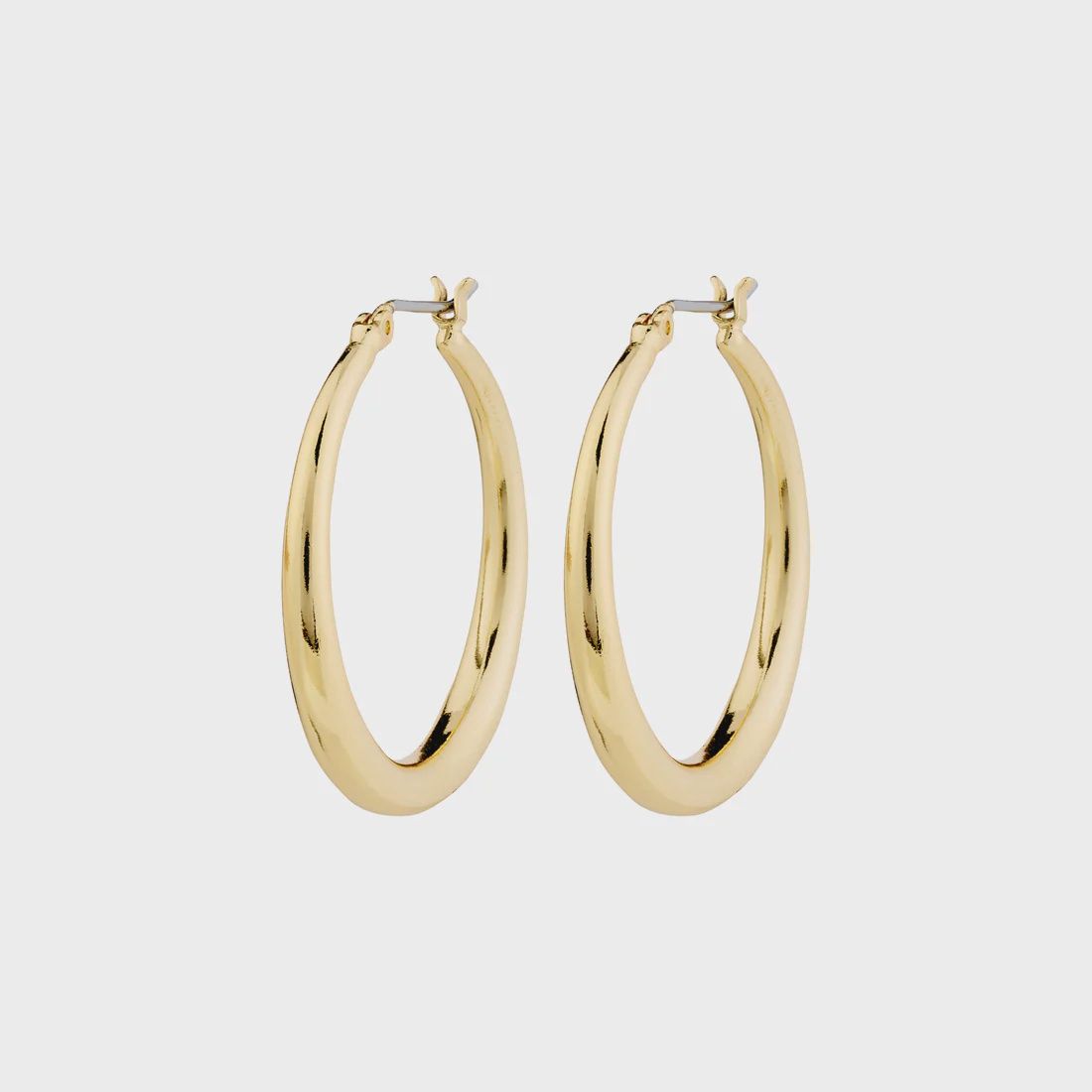 JORUN hoop earrings gold-plated