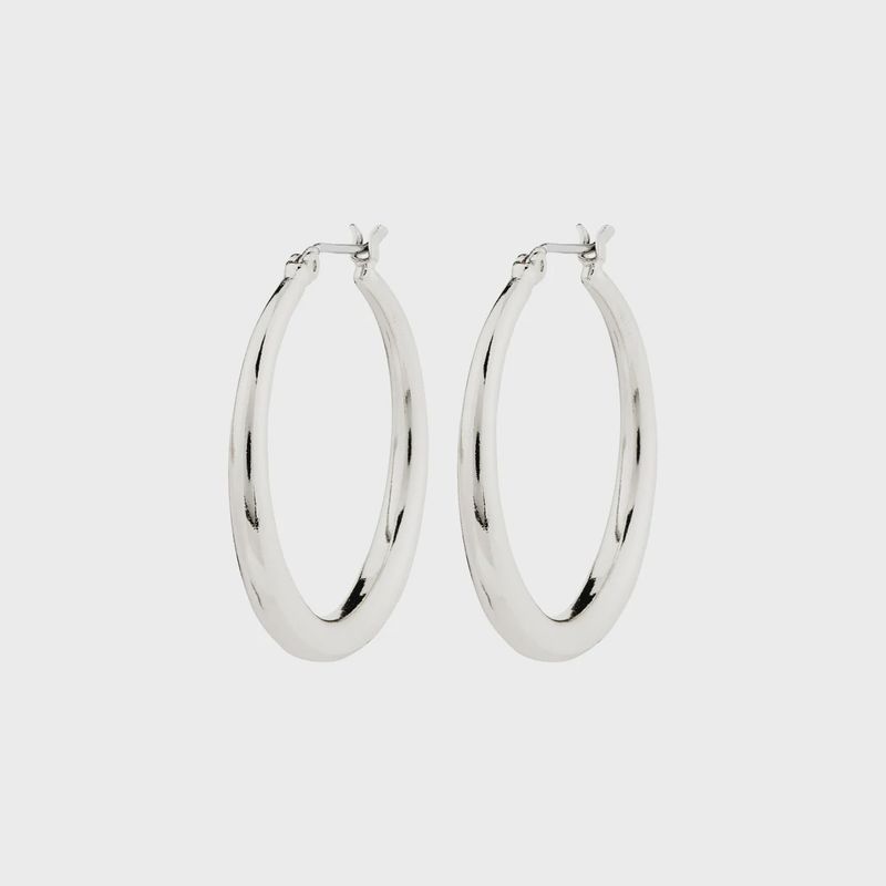 JORUN hoop earrings silver-plated