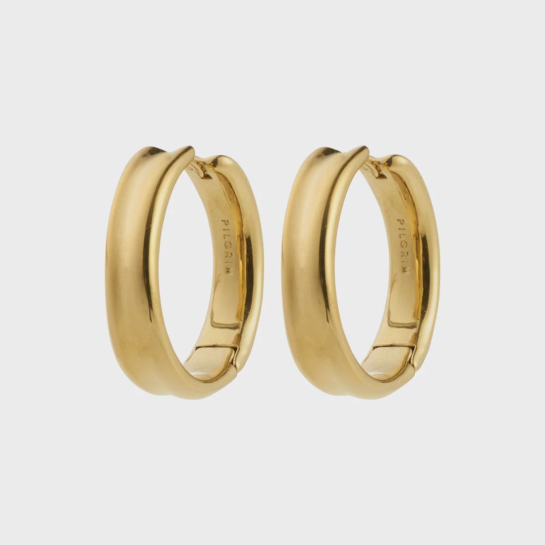 KAYDEN hoops gold-plated