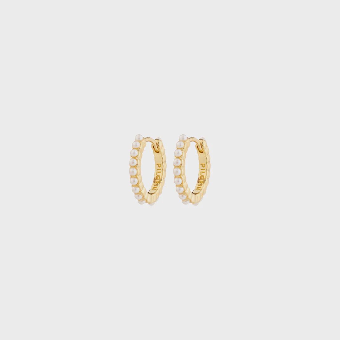 KALIA hoop earrings gold-plated
