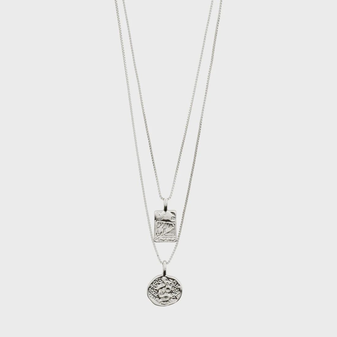 VALKYRIA coin necklace 2-in-1-set silver-plated