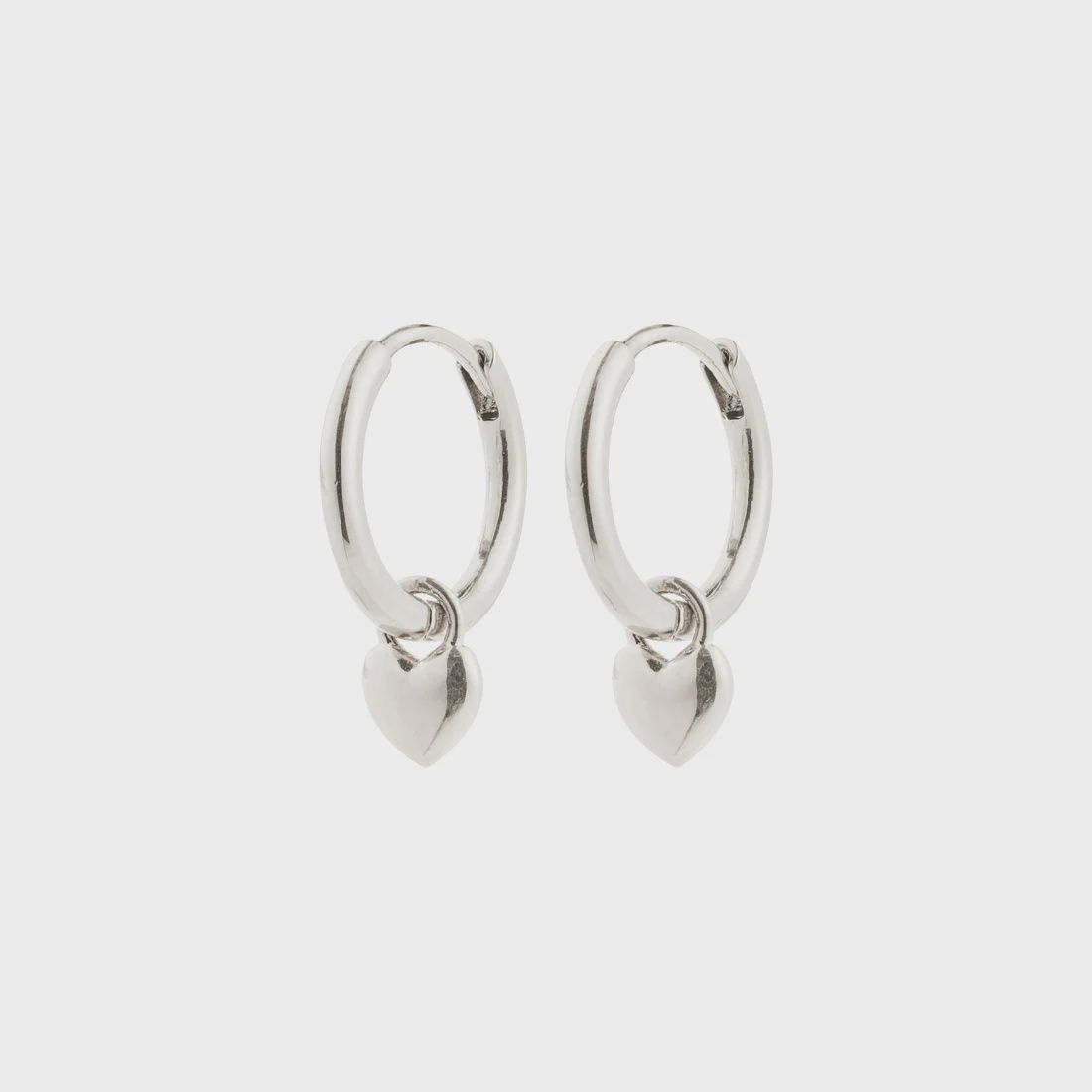 ALAIA earrings silver-plated