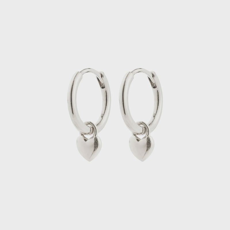 ALAIA earrings silver-plated