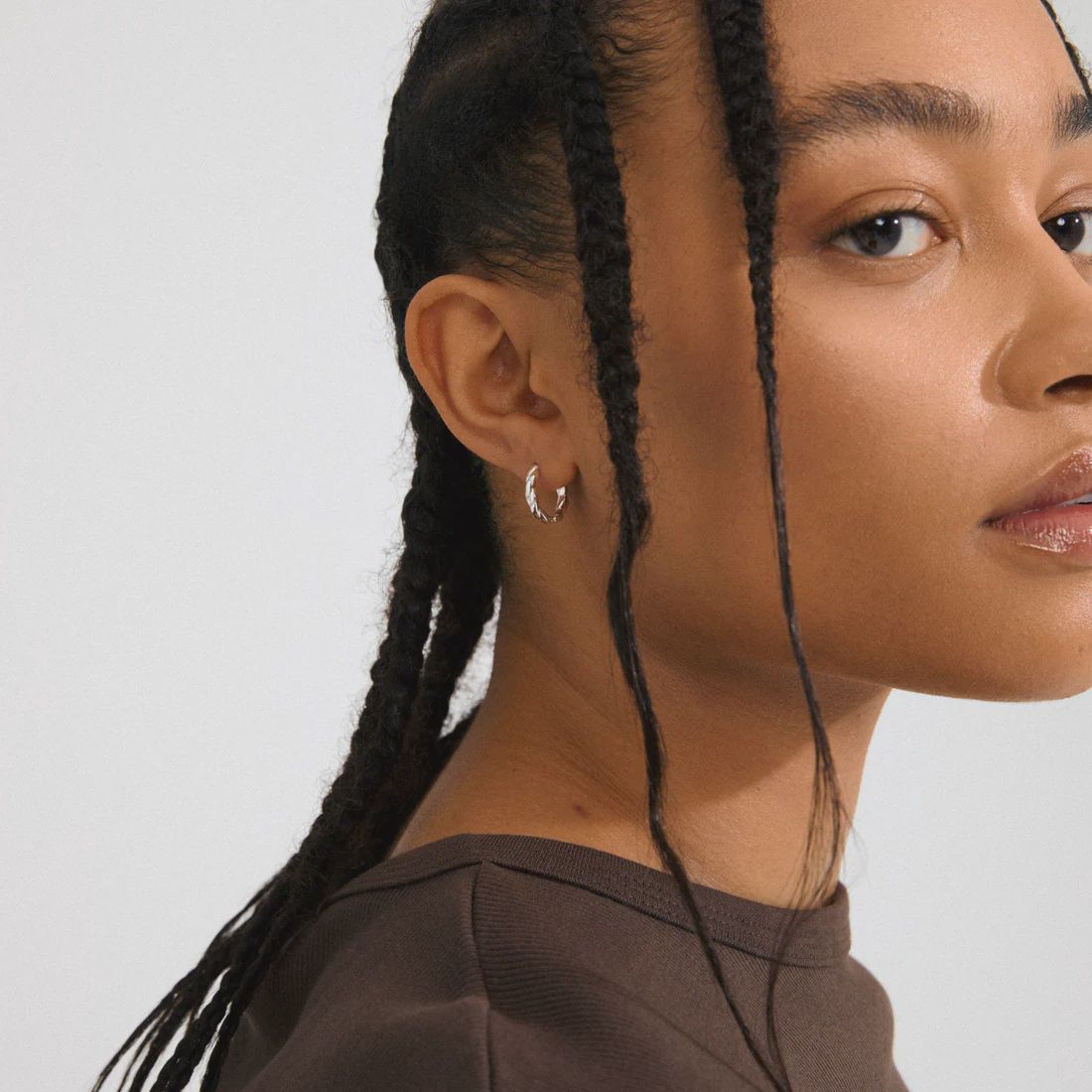 DECLAN earrings silver-plated