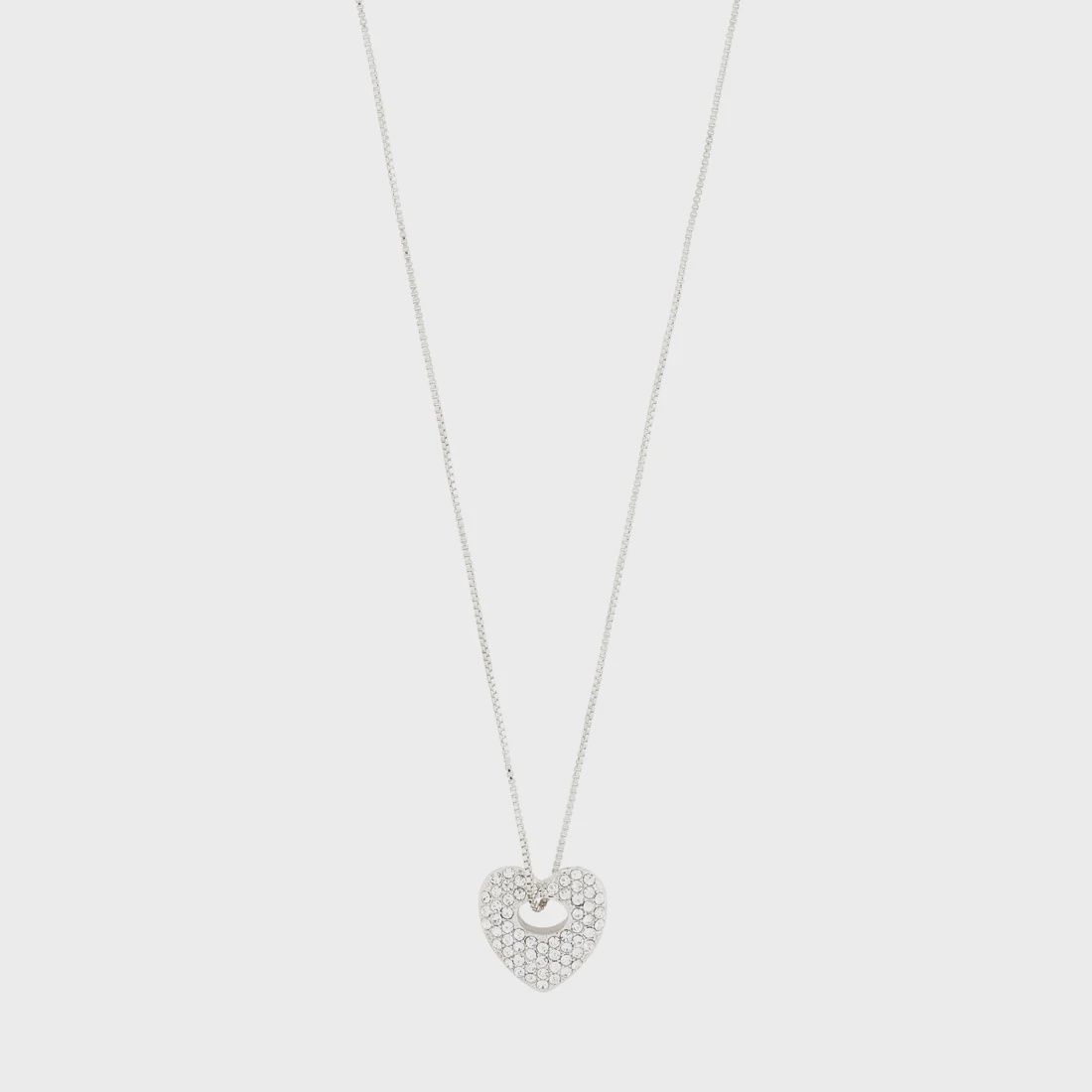 DUNE heart necklace silver-plated