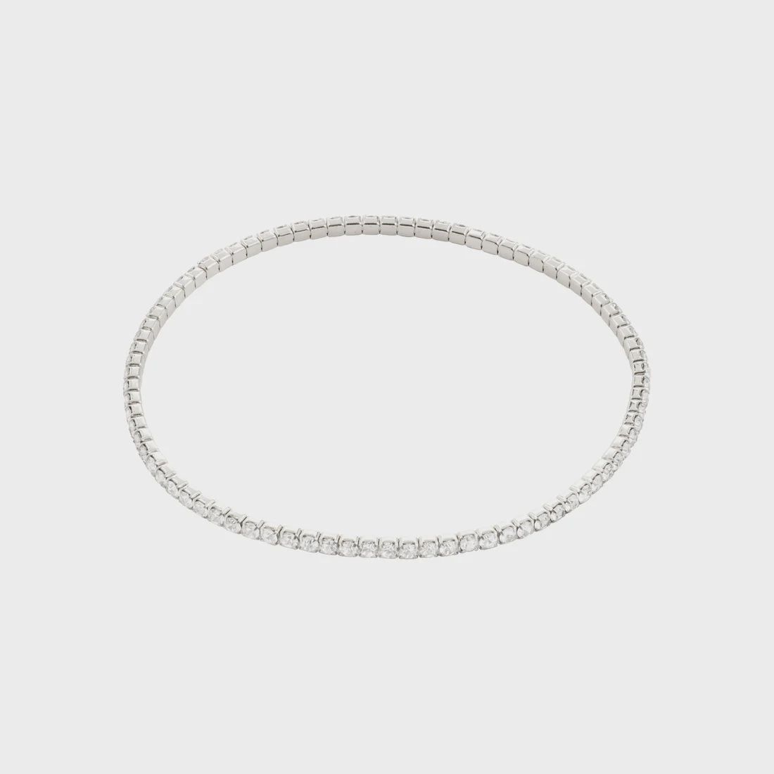 ARASH crystal bracelet silver-plated