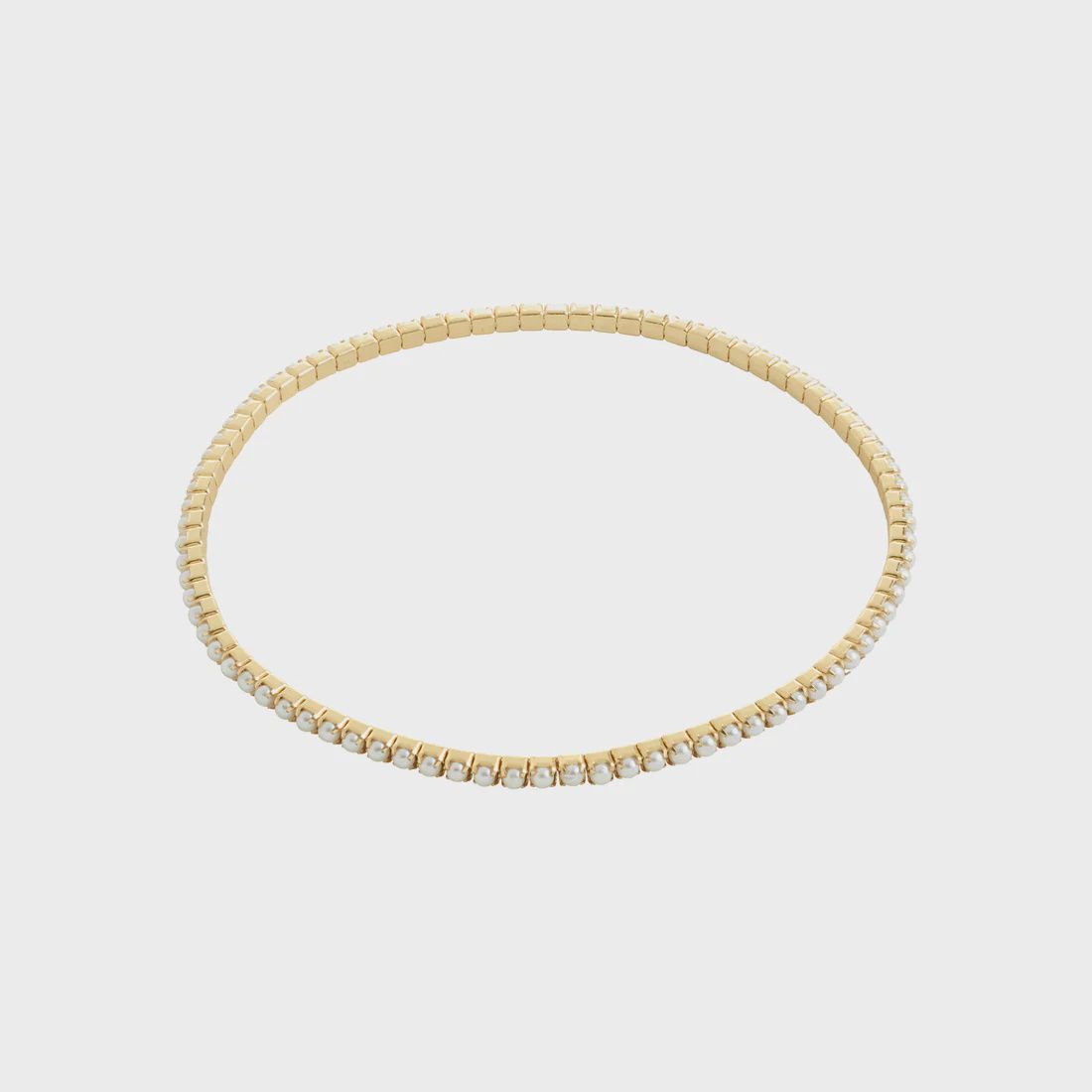 ARASH pearl bracelet gold-plated