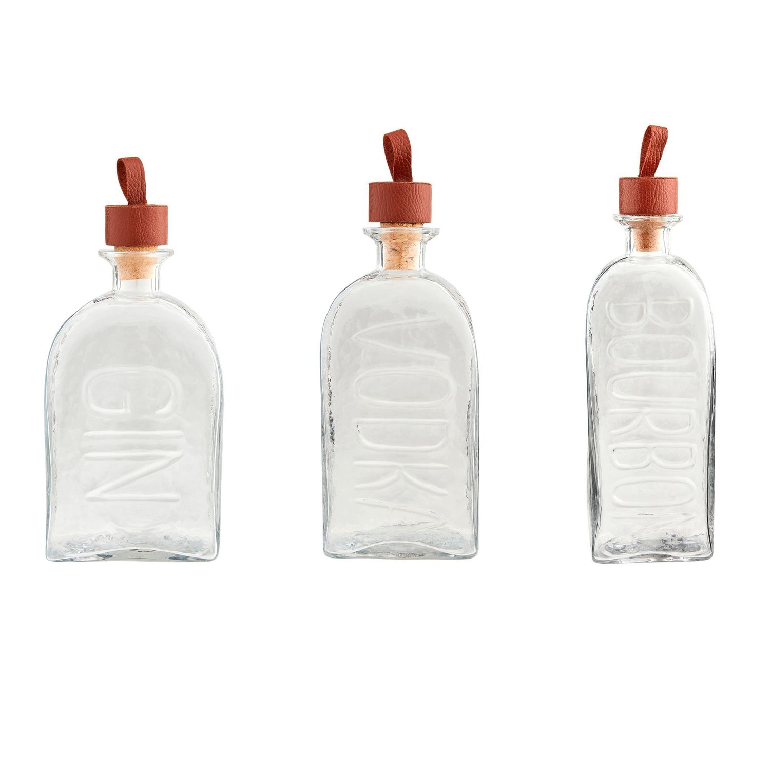 Glass Leather Decanter