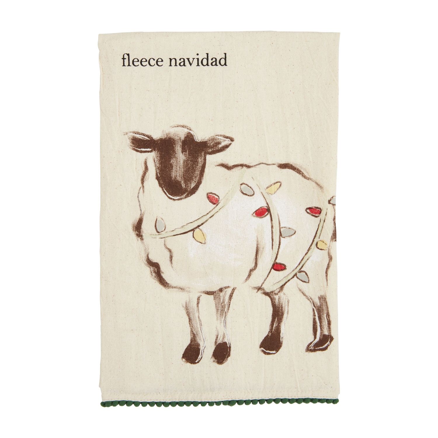 Sheep Christmas Farm Towel