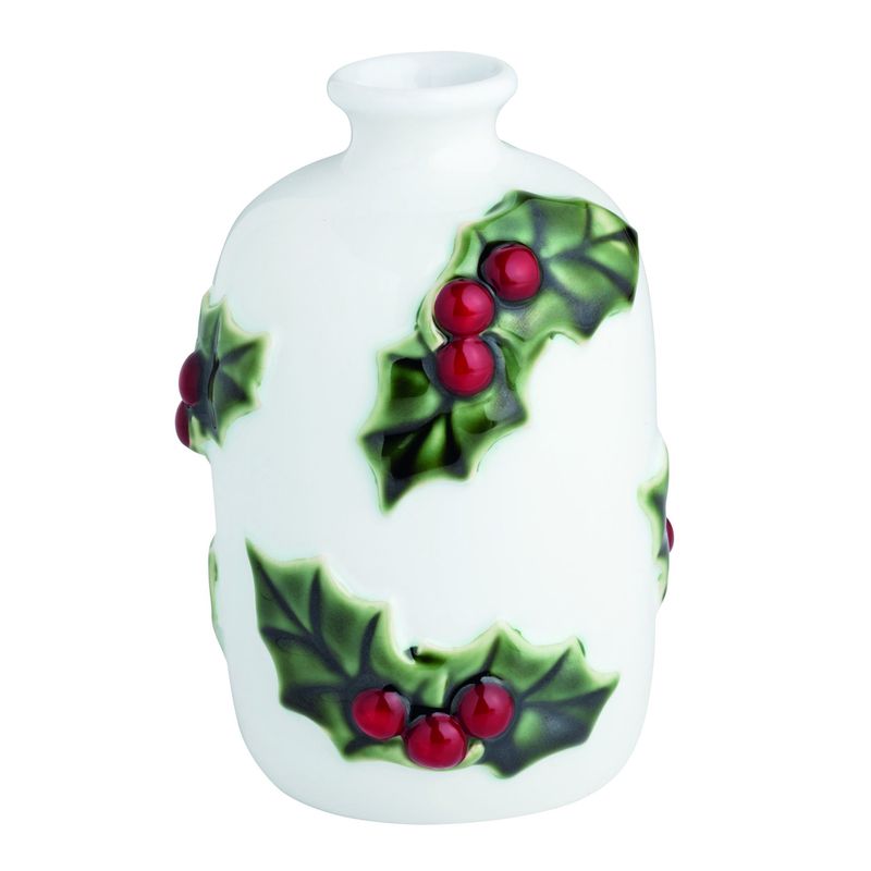 Holly Toile Bud Vase