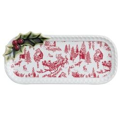 Holly Toile Everything Plate