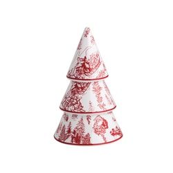 Small Toile Ceramic Tree