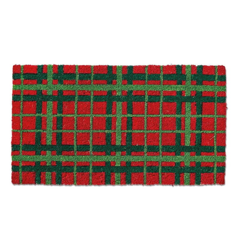 Merry Plaid Mat