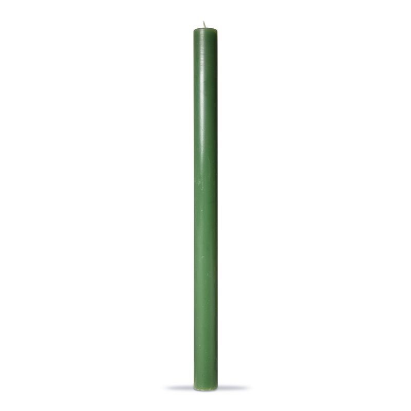 Color Studio 12" Straight Candle - Hunter Green