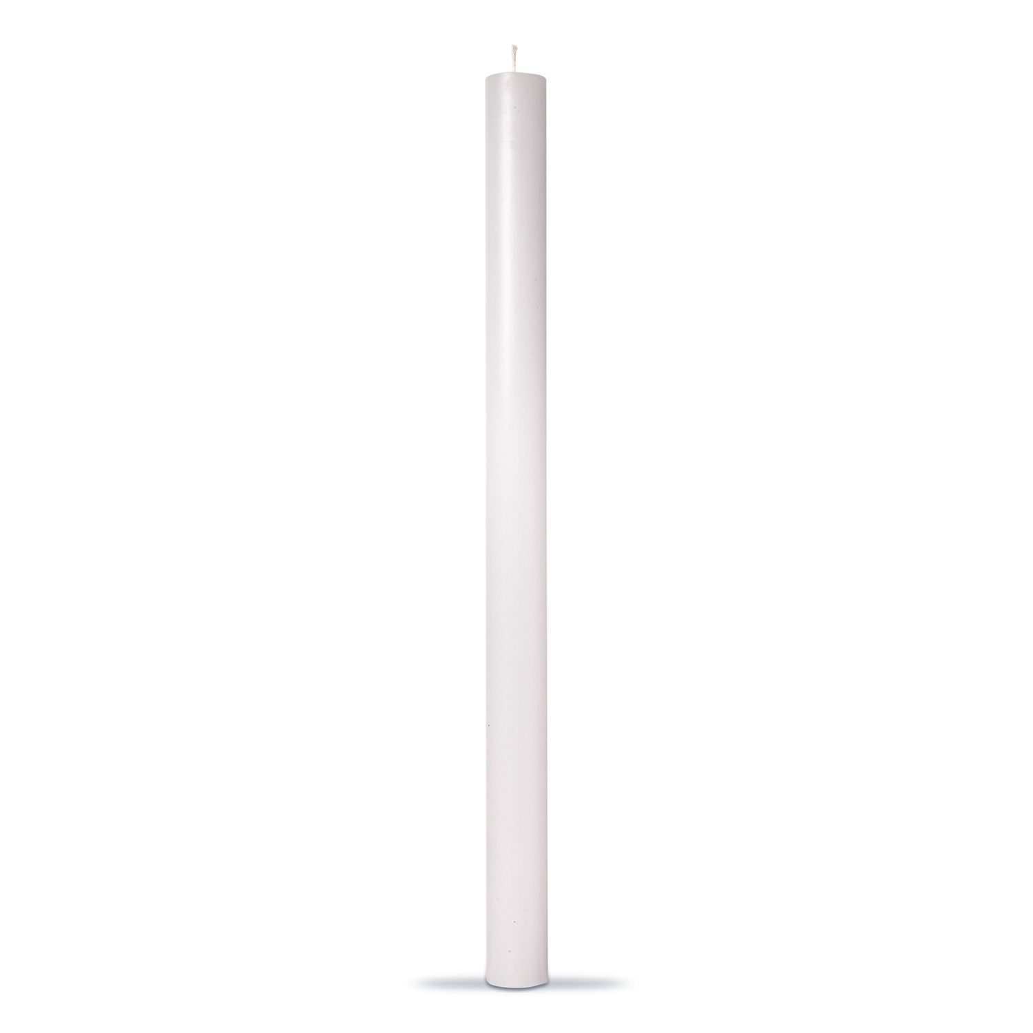 Color Studio 12&quot; Straight Candle - White