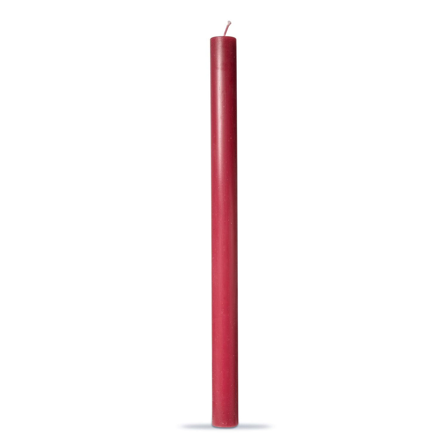 Color Studio 12&quot; Straight Candle - Wine