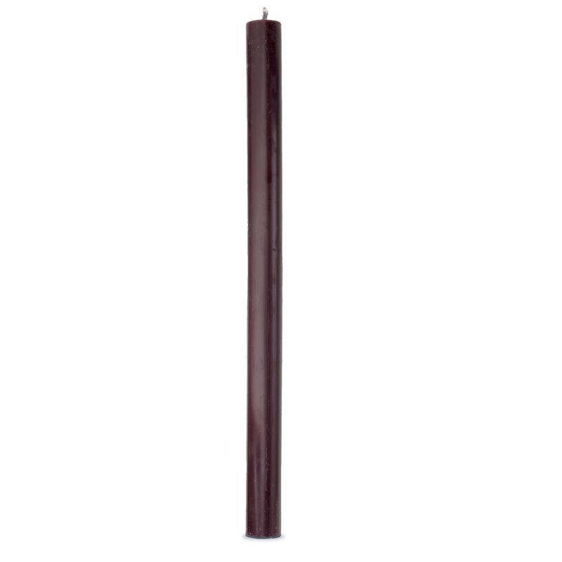 Color Studio 12" Straight Candle - Black