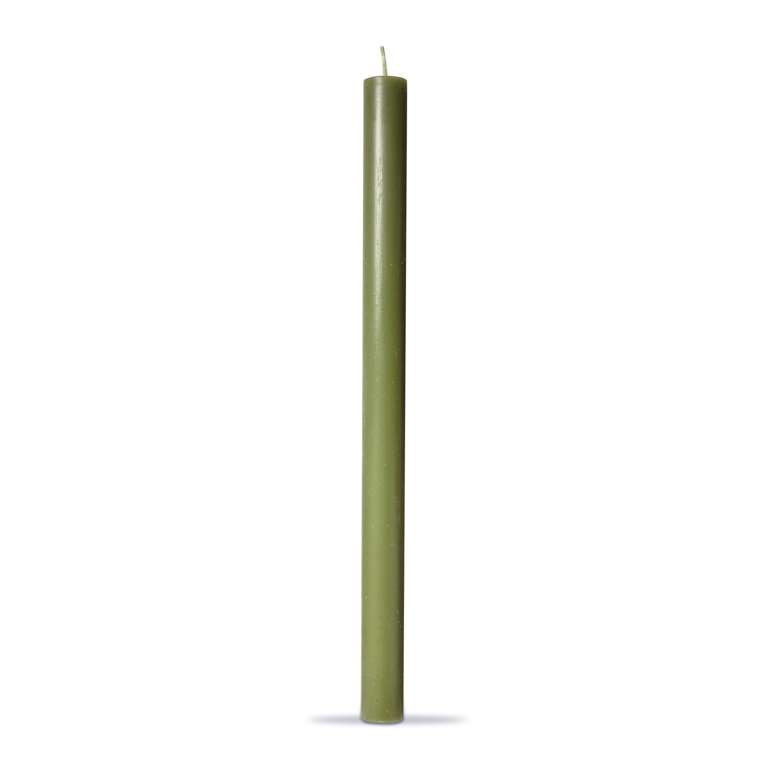Color Studio 12&quot; Straight Candle - Olive