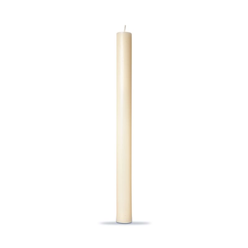 Color Studio 10" Straight Candle - Ivory