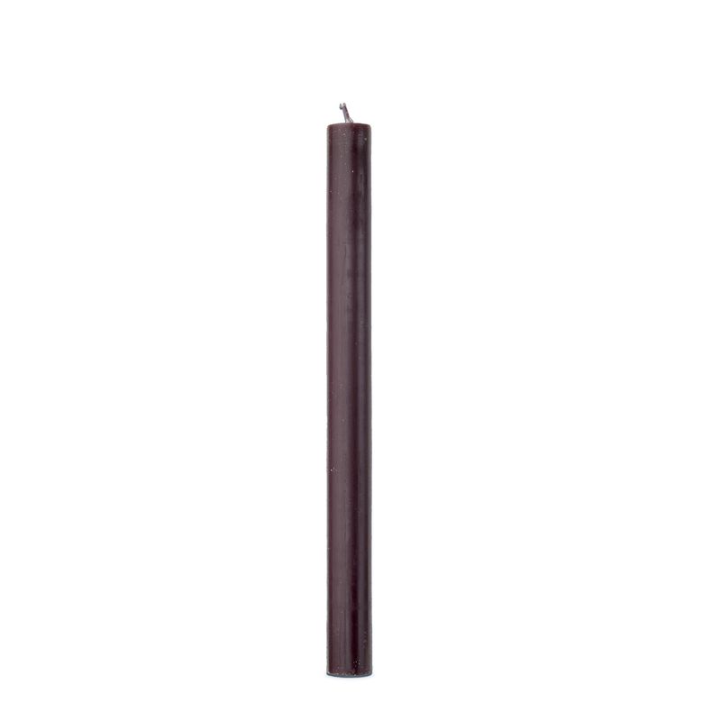 Color Studio 10" Straight Candle - Black