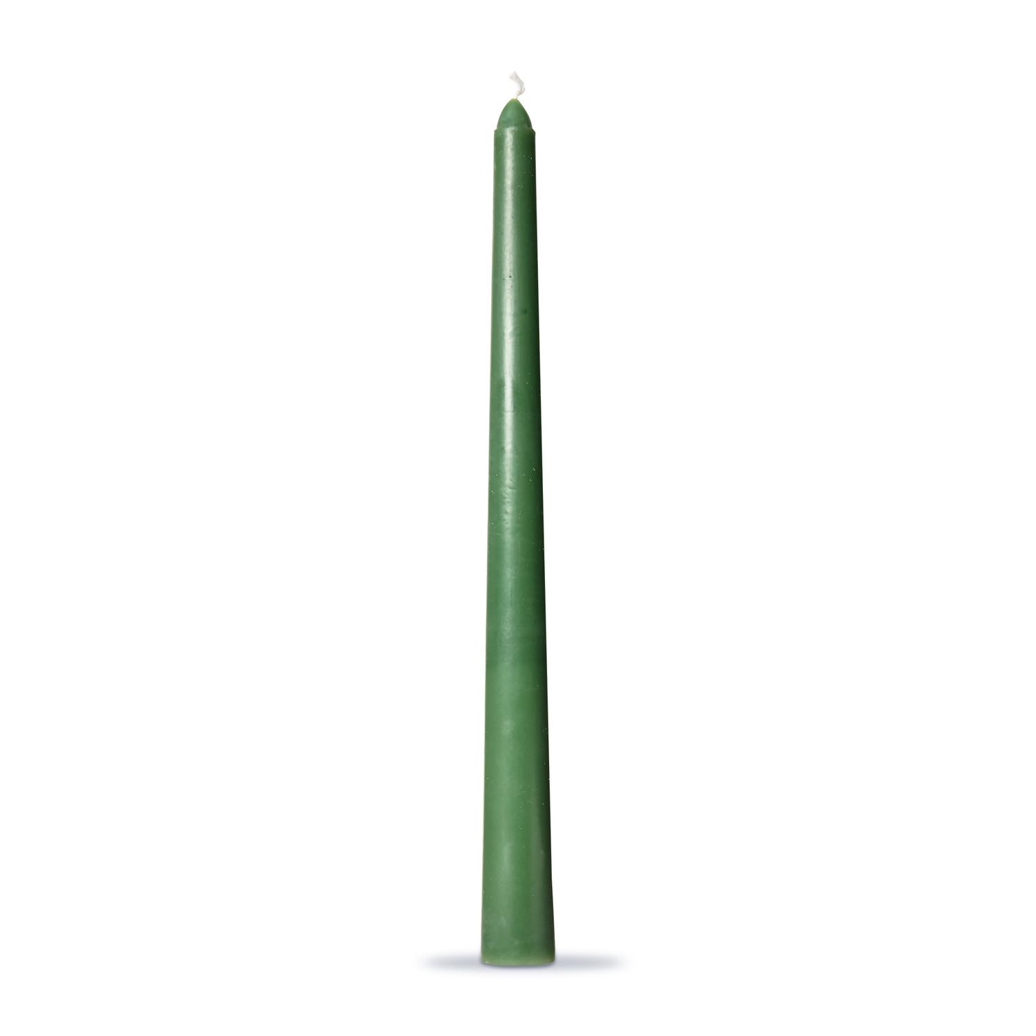 Color Studio 12&quot; Taper Candle S/4 - Hunter Green