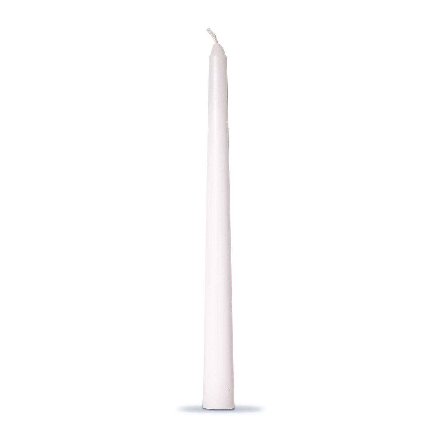 Color Studio 12&quot; Taper Candle S/4 - White