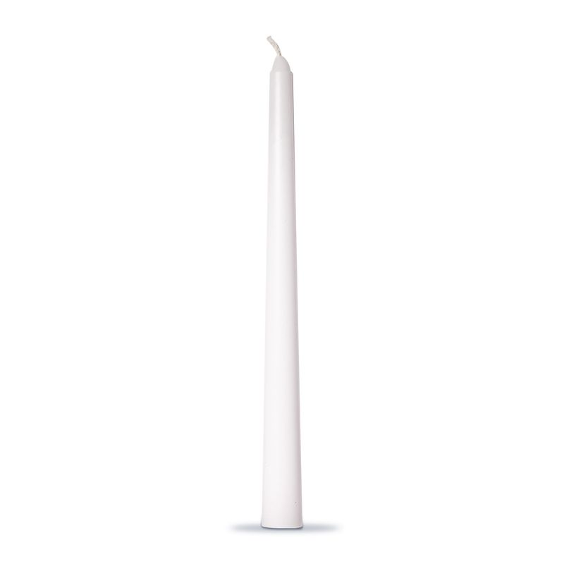 Color Studio 12" Taper Candle S/4 - White
