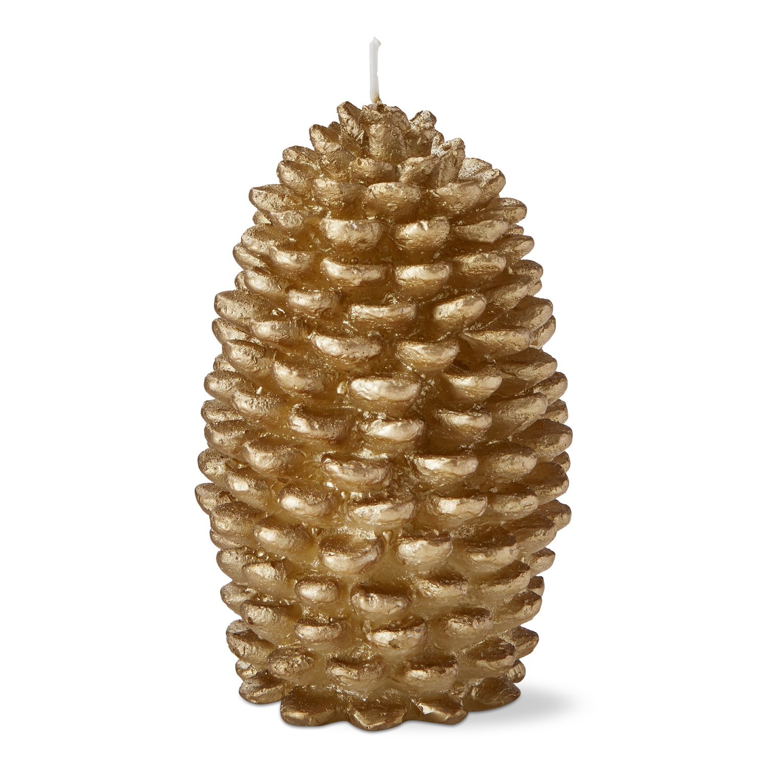 Pinecone Candle - Gold