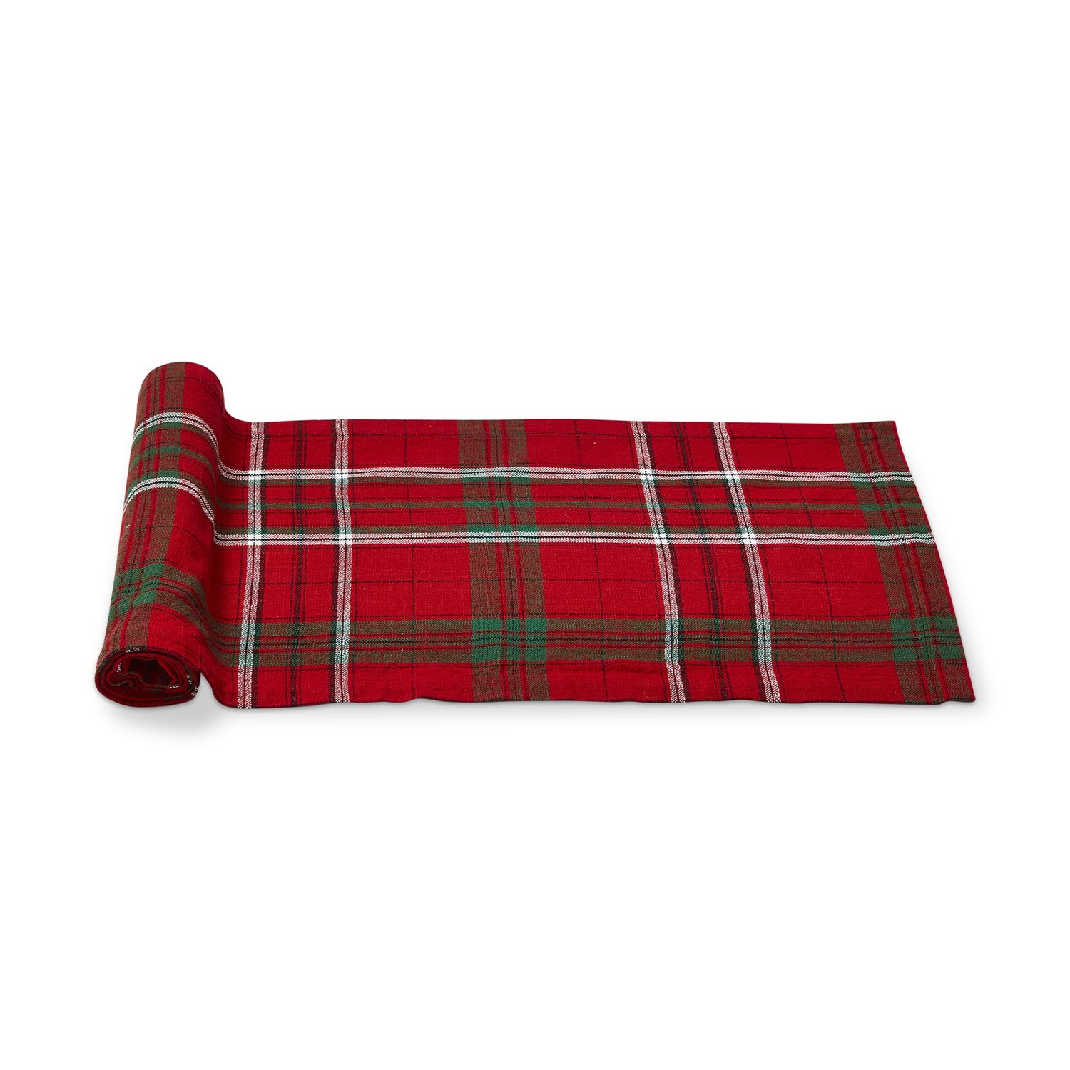 Sleigh Ride Holiday Plaid Runner Red Multi