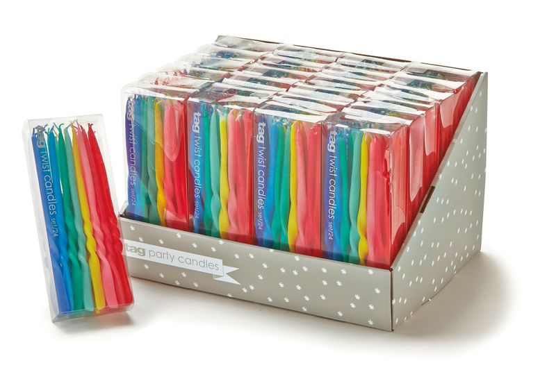 Twisted Mini Candles