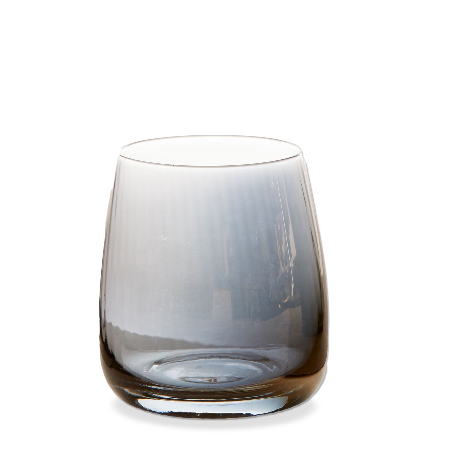 Chelsea Optic Stemless Wine Glass - Smoke