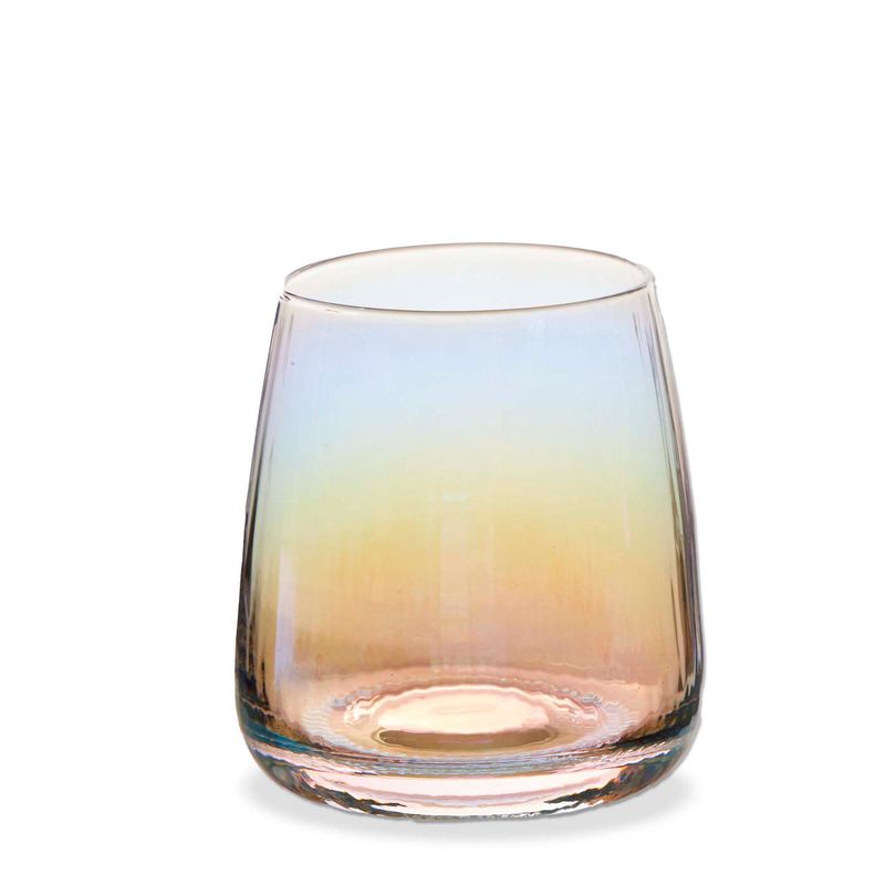 Chelsea Optic Stemless Wine Glass - Clear