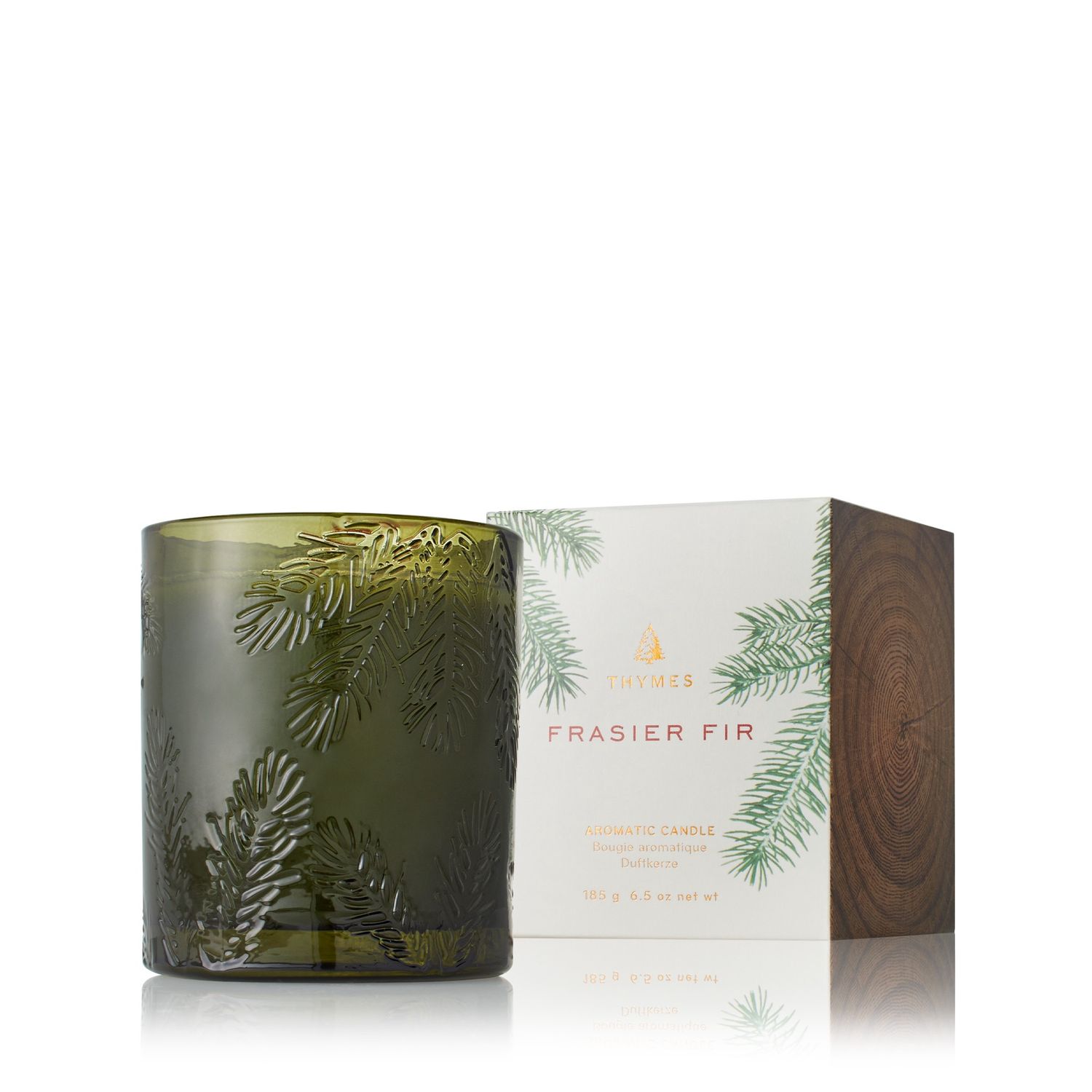 Heritage Home  Poured Candle, Molded Green