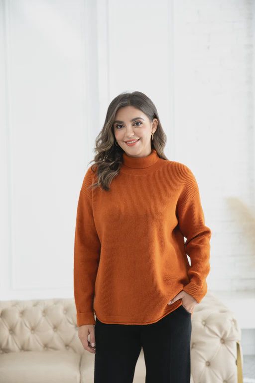 Rebecca&#39;s Ribbed Turtleneck