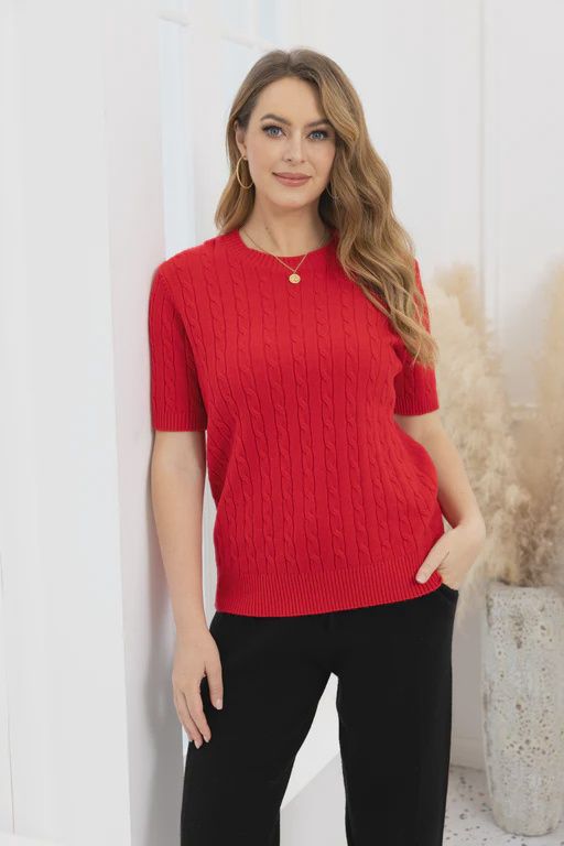 Anastasia&#39;s Cable Knit Top