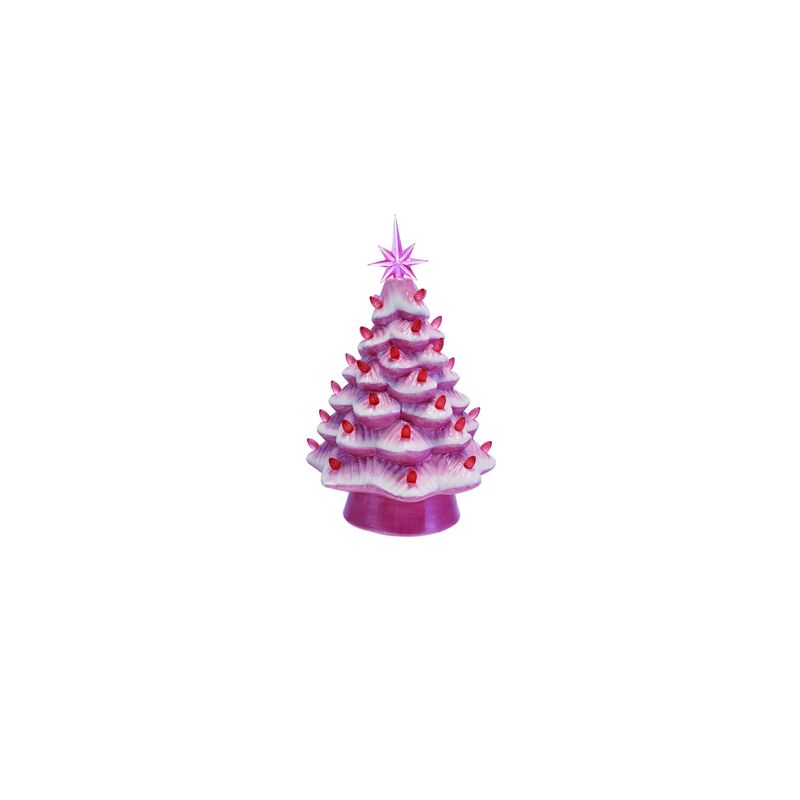 LED Christmas Tree w/Bulbs &amp; Star